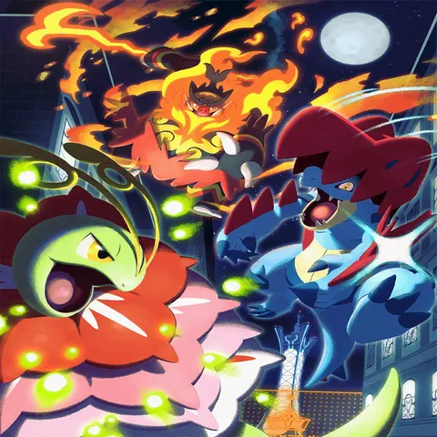 New artwork from Pokemon Home