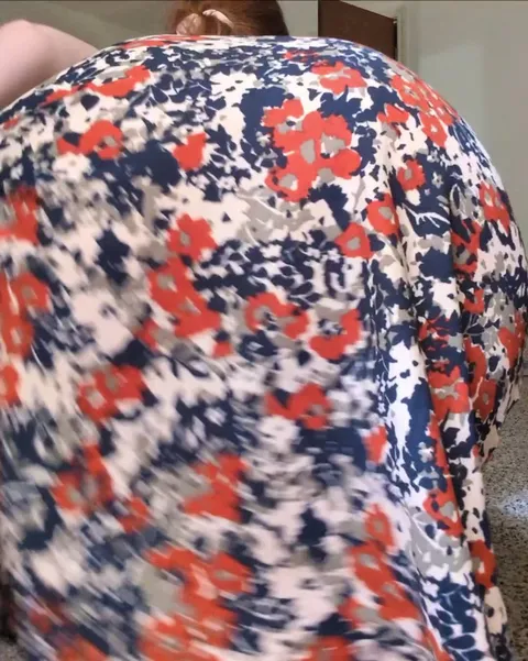 Just pull up my skirt