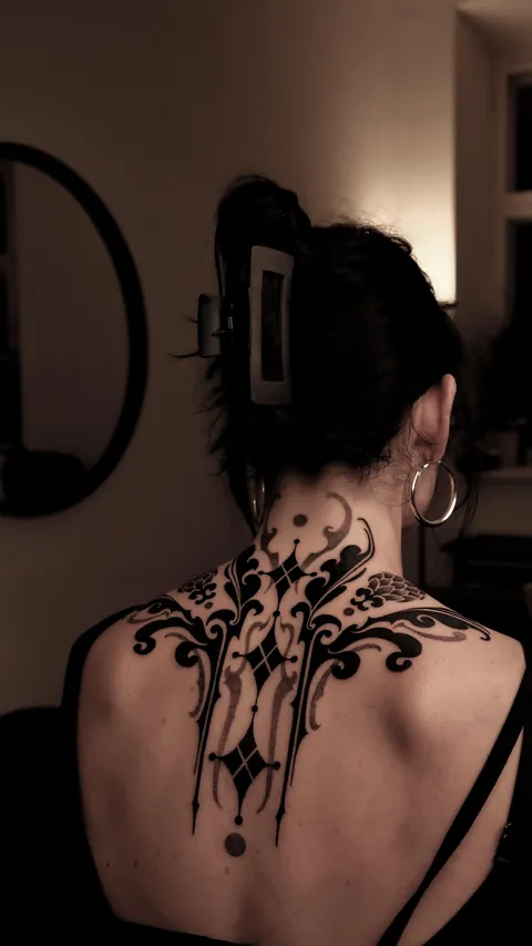 back tattoo done by me @inkstasia based in Poland