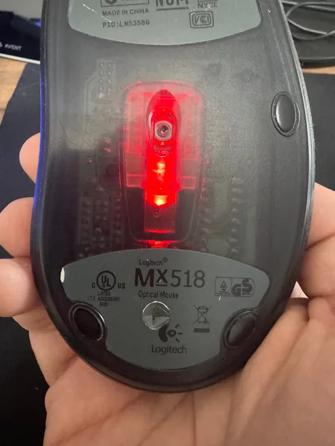 My MX518 turns 21 this year. Never opened. Never repaired. Still gaming.
