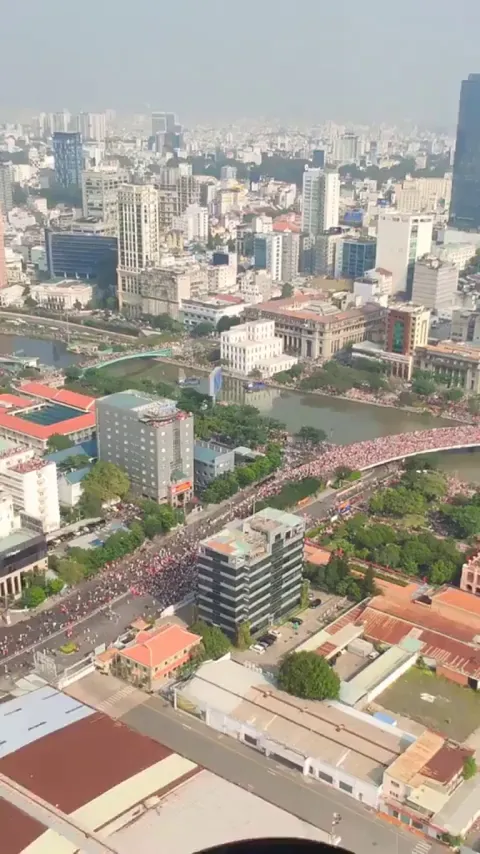 Millions of people jammed downtown Ho Chi Minh last week, celebrating the end of the Vietnam War and the reunification of their country exactly 50 years ago