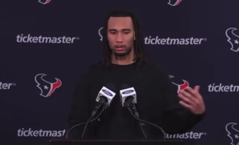 [Highlight] Texans QB C.J Stroud on dealing with criticism after the playoff loss to Patriots: "This ain’t the end of C.J. Stroud, this ain’t the end of my career.”