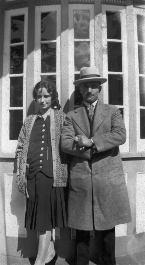 My Great Grandparents, Sam and Rose, it Brooklyn, NY 1925