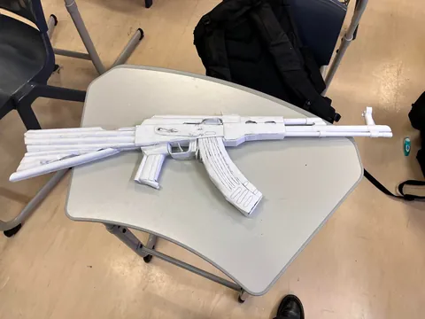 I made an AK. With paper. Alongside other guns. Do y’all do this as well?