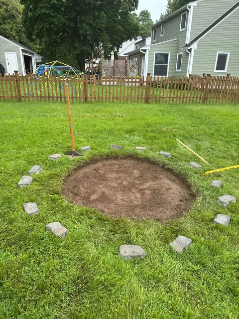 My first real DIY project - backyard fire pit