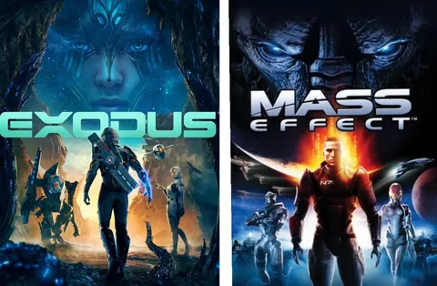 New Exodus(rpg made by ex BioWare devs) cover looks similar to ME1 cover