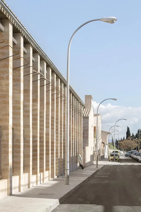 And now right across the street: 19 Social Housing Units in local Stone in Mallorca, Spain - 2023