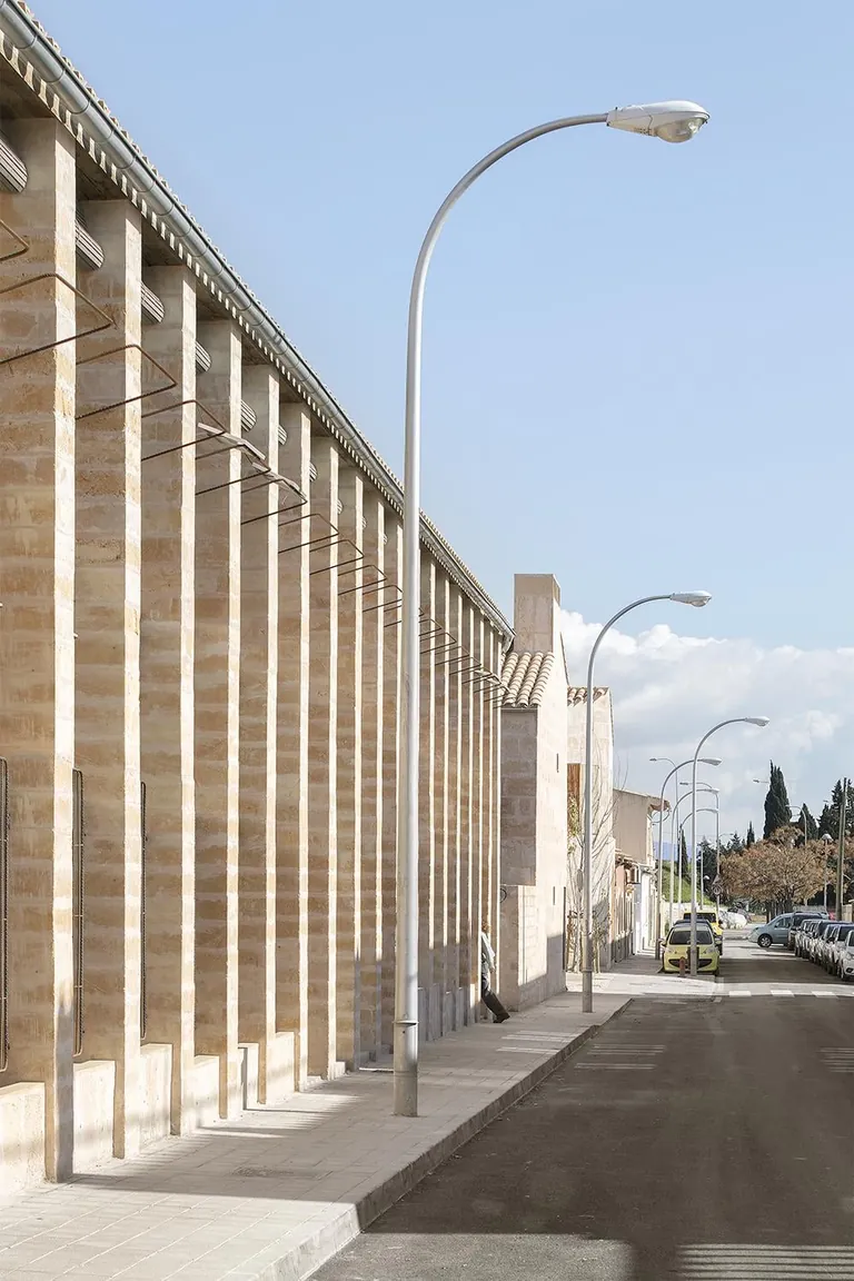 And now right across the street: 19 Social Housing Units in local Stone in Mallorca, Spain - 2023
