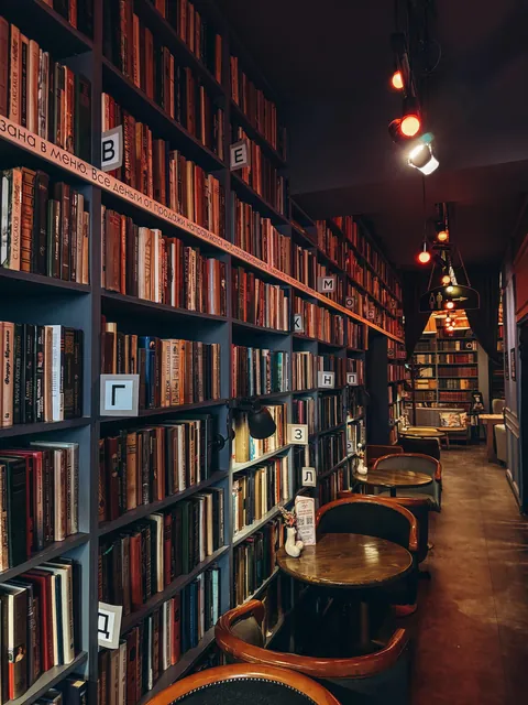 Library &amp; coffee shop