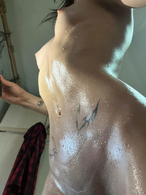 My skinny body can be your tongue's perfect playground