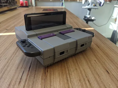 SNES Switch Dock (build pics in comments)