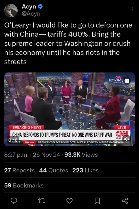 Tell me you don't understand how tariffs work without telling me