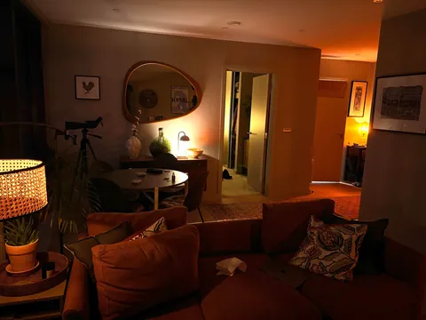 An Evening in My Cozy London Flat