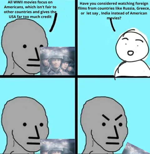 Wow a country makes movies...about it's own history??