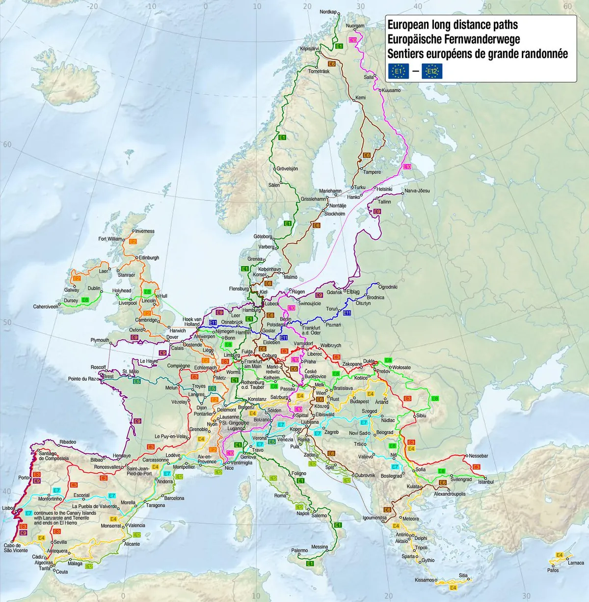 You have the time, fitness and money to do one European long distance trail in its entirety. Which one do you choose?