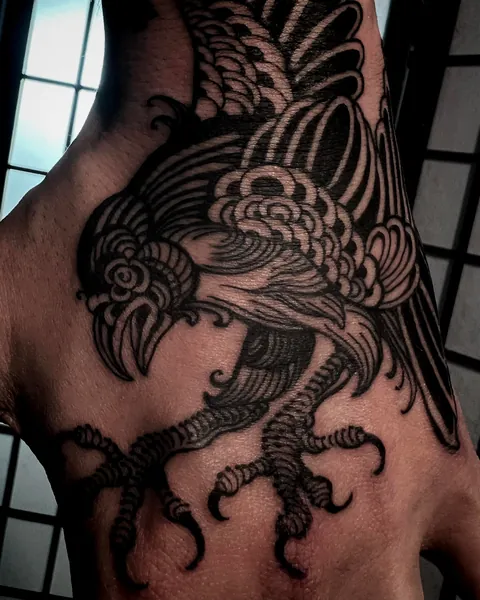 Hand Tattoo by Lukey Wolf - Done at Red Point Tattoo London UK - @lukey.wolf