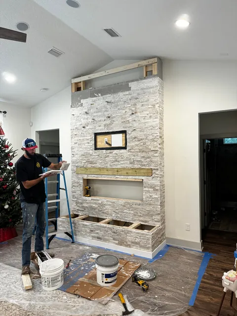 Project for a friend. First time using “stone”