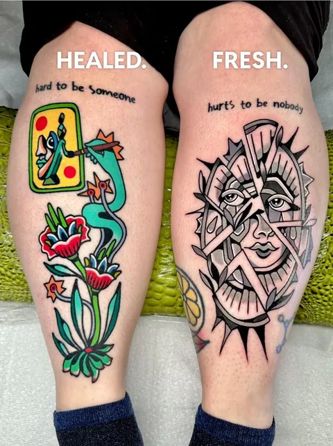 more by me • IG : chidgeytattoos • Austin, TX • Mirrored Perception