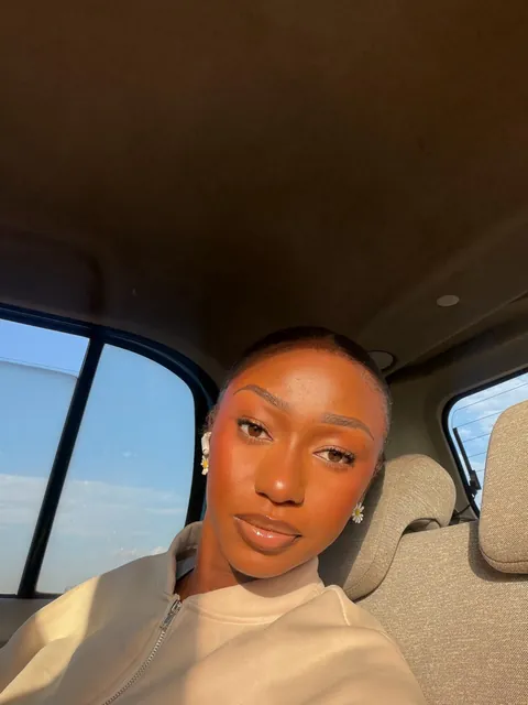 Tried the clean girl makeup how did I do?