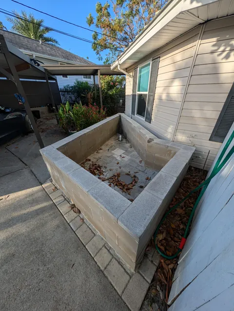 "I should make a bigger place for the Koi..." 