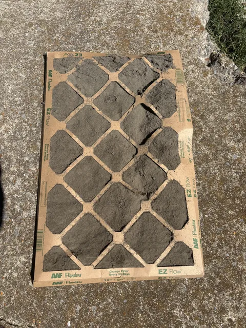 Forgot I had an air filter for my house for a couple months. Let this be your sign to change yours.