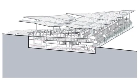 Mercat dels Encants- Street market in Barcelona, Spain - B720 architects (2013)