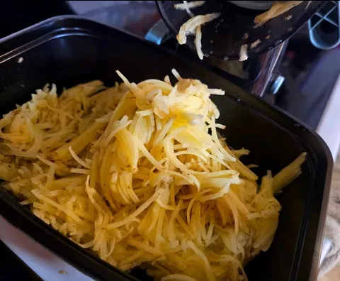 [Homemade] Steak &amp; Eggs on a Potato Pancake