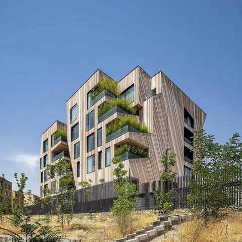 mid-rise apartments - iran