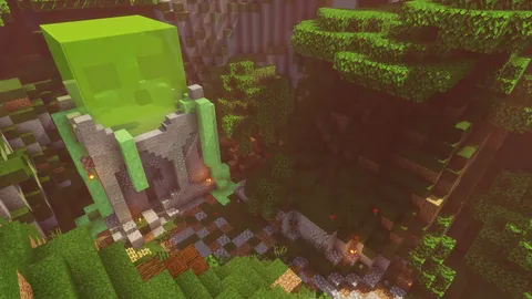 Entrance to my slime farm