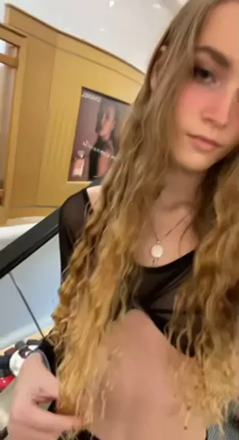 I wanted to make sure everyone at the mall could see them