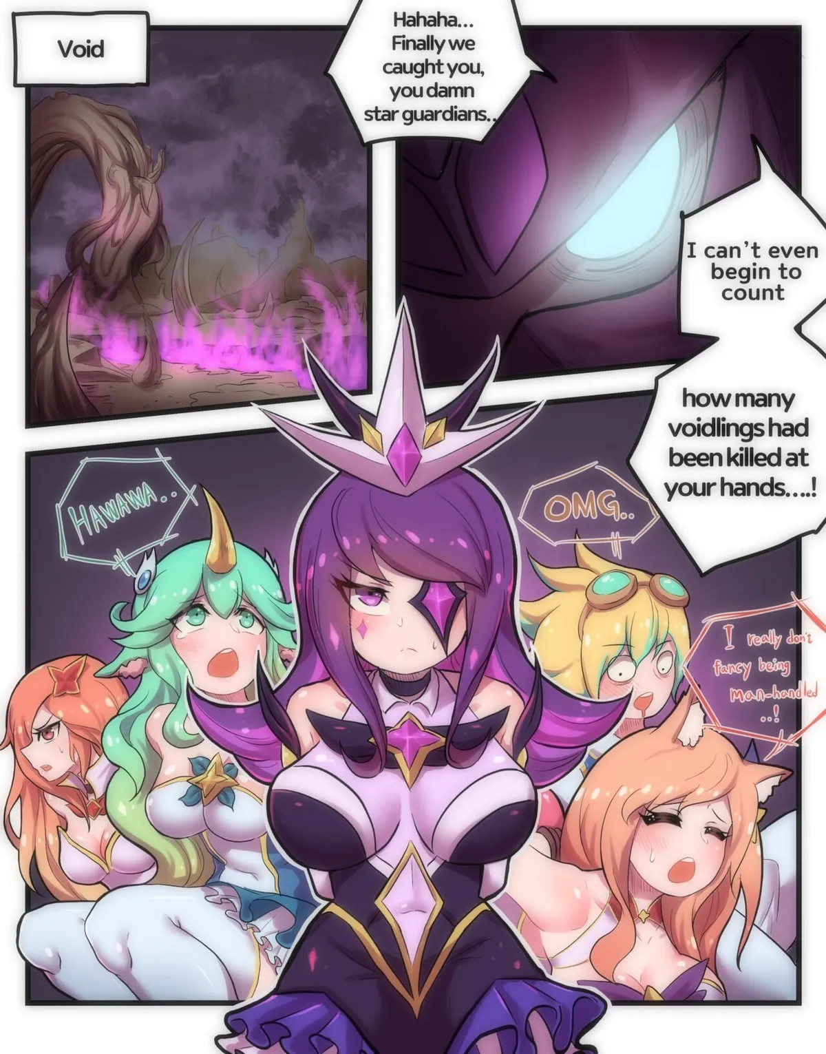"How to train your Star Guardian" ~Syndra, Ahri, Miss Fortune, Soraka and Ez. (Creeeen)