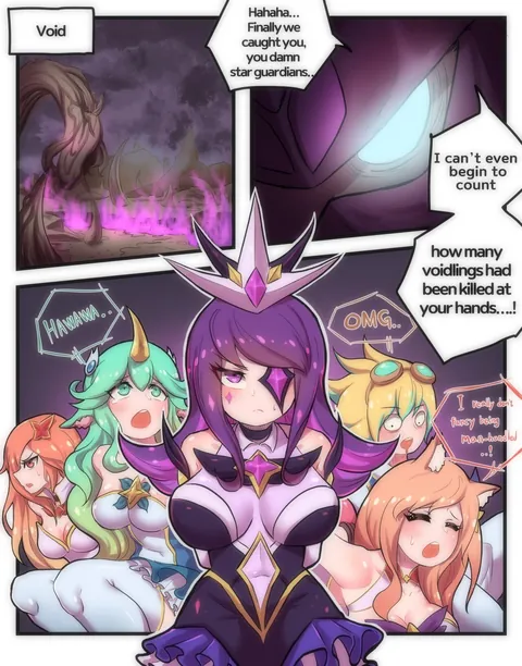 "How to train your Star Guardian" ~Syndra, Ahri, Miss Fortune, Soraka and Ez. (Creeeen)