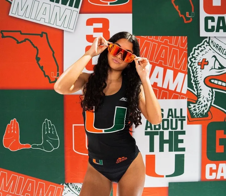 Lexine Arambulo - Miami Track and Field 