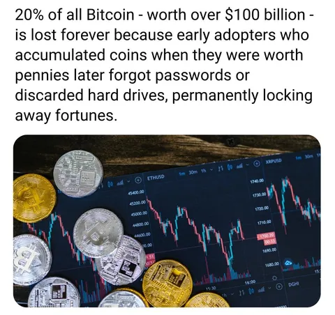 Congratulations! You've mined a fortune... and lost it forever