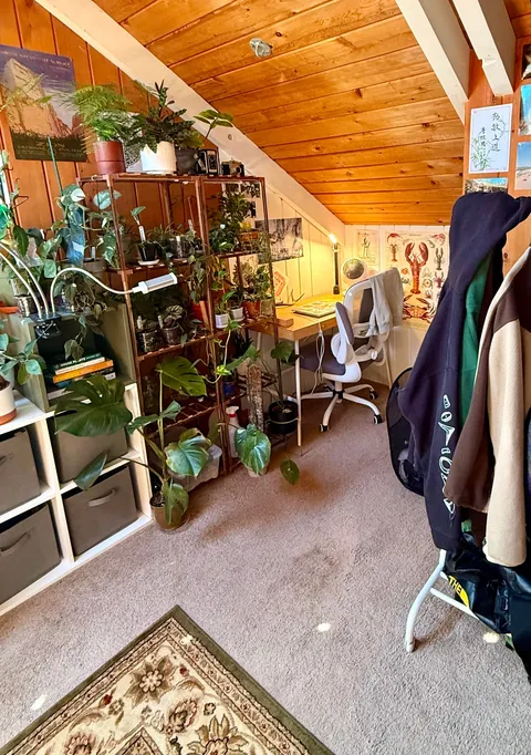 My bedroom that I’ve slowly put together over the last year