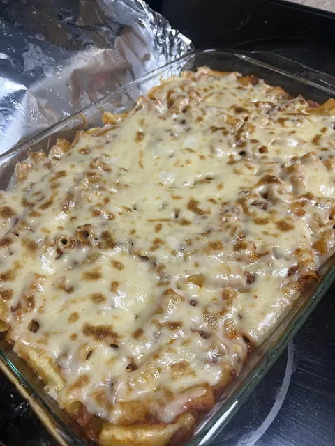 I spent 2 hours making a huge batch of baked ziti to enjoy this week and my husband left it out overnight.