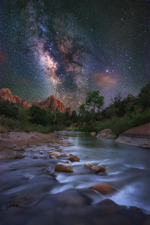 Milky Way over the Watchman