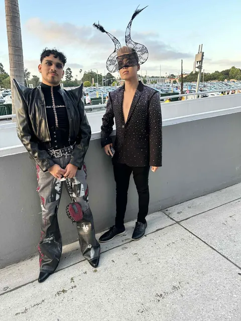 My husband and I at Lady Gaga concert