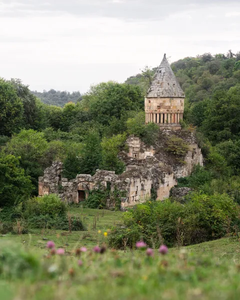 🔥 Mother Nature Embracing ancient Monastery