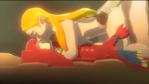 If I had a quarter for every time there was NFSW of Link, Zelda and Mipha…