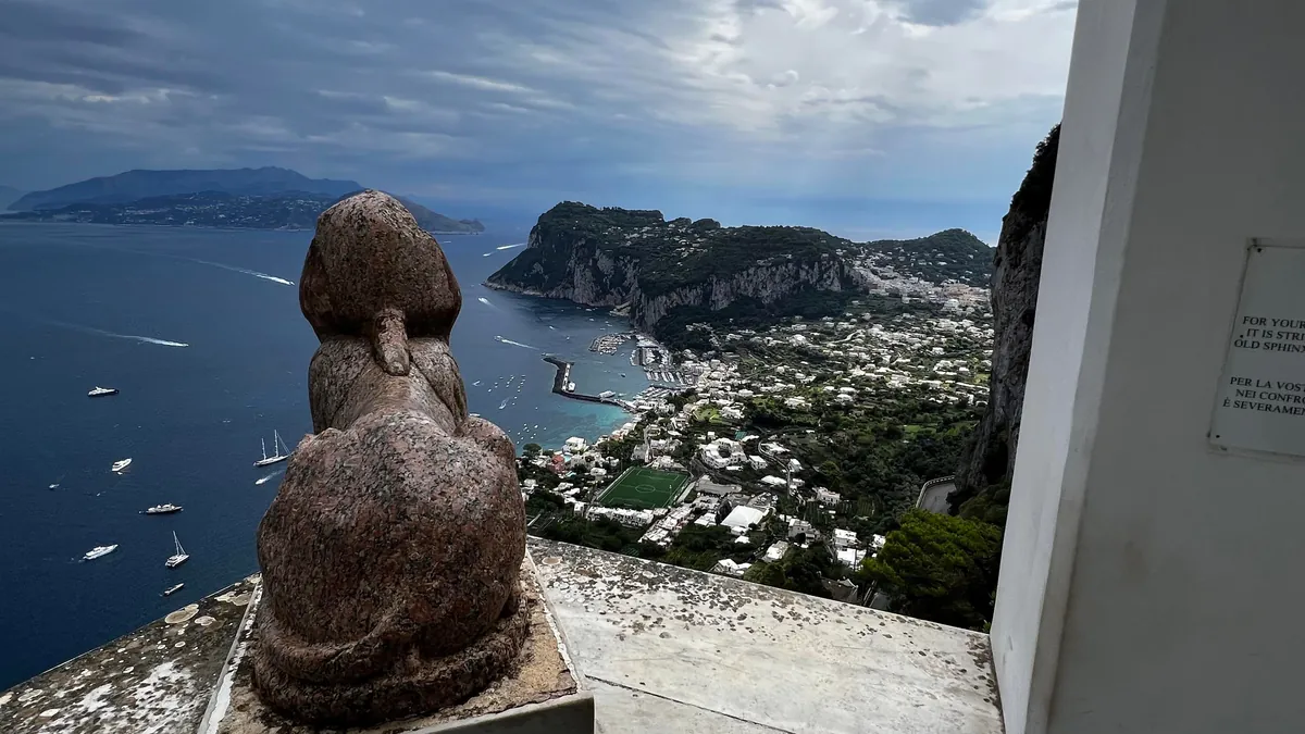 Best View in Capri? Atop the Villa San Michele