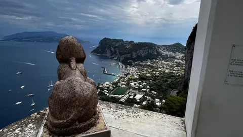 Best View in Capri? Atop the Villa San Michele