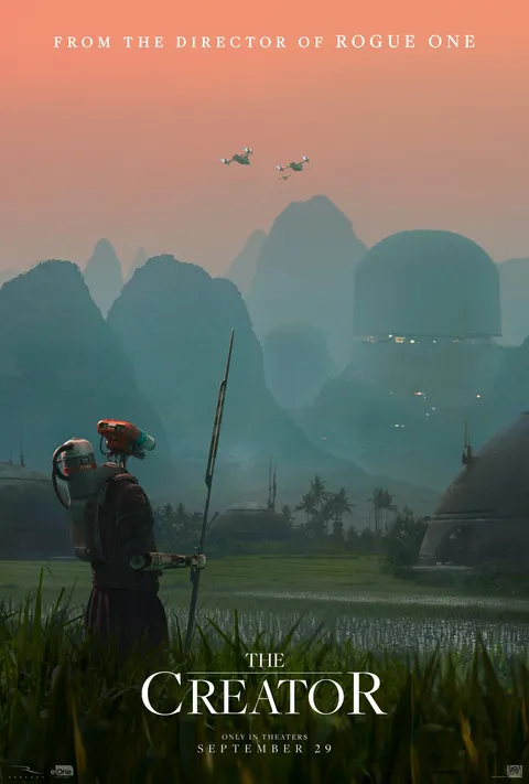 Official Poster for Gareth Edwards 'The Creator'