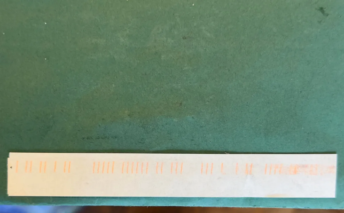 My wedding invitation finally arrived on the day of the wedding.