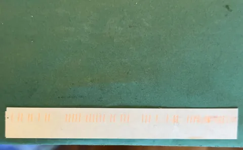 My wedding invitation finally arrived on the day of the wedding.