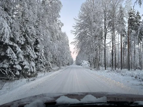 The road to my house is quite nice this time of year, Dalarna Sweden