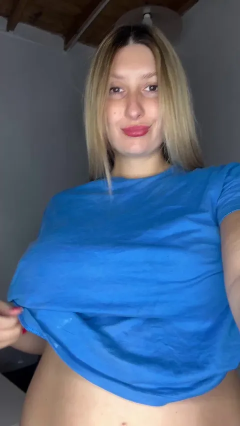 I never wear bras in my house