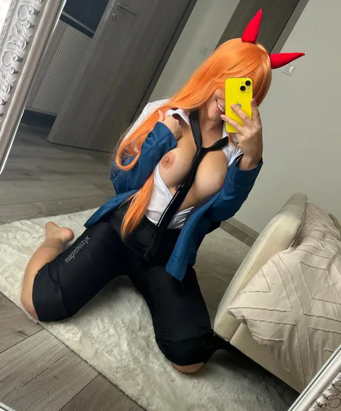 Power by me (mapleistyx) [Chainsaw man]
