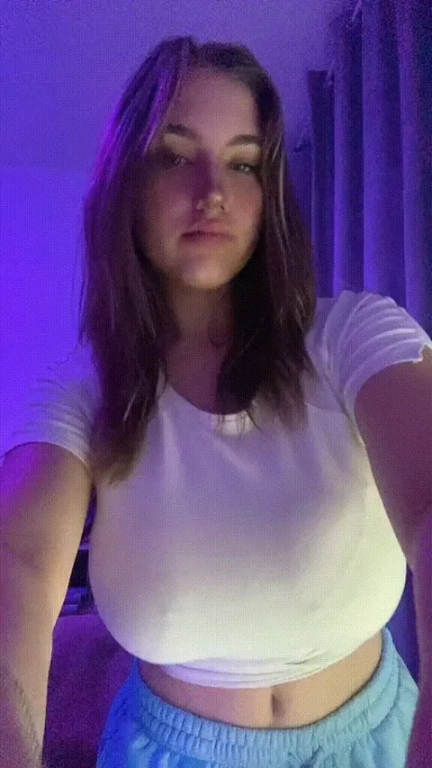 Her bra definitely can't handle them 