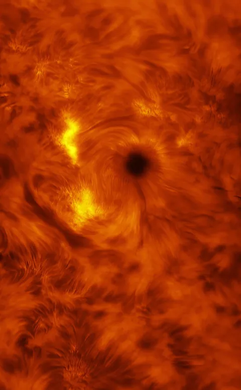 My highest resolution image of the sun to date